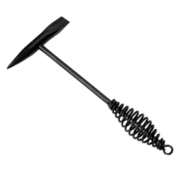 FashionCha Welding Hammers with Spring Handle Welding Cleaning Tool Metal Spring Handle 300g