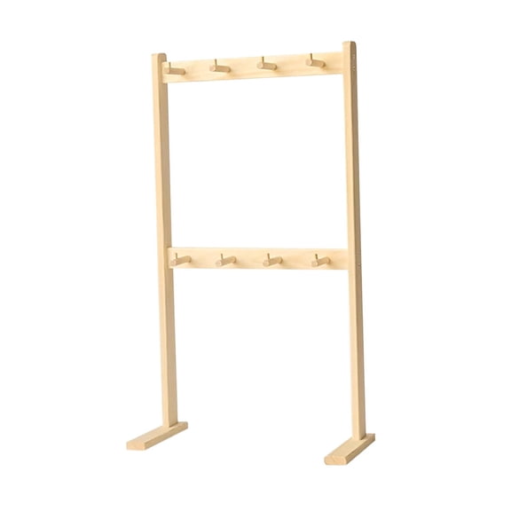 FashionCha Wind Chime Stand Drawing Brush Organizer Showcase Hanging Holder