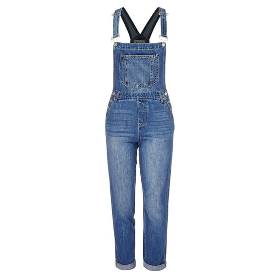 FashionMille Women Boyfriend Denim Jean Overall