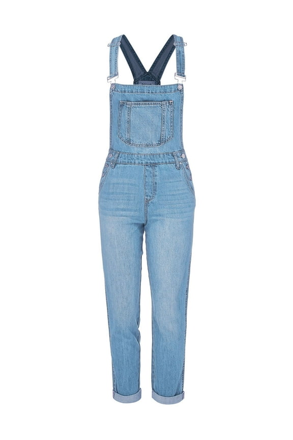 Women Boyfriend Denim Jean Overall