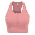 thumbnail image 1 of FashionMille Women's Buttoned Sleeveless Casual Rib Racerback Crop Tank Top Summer Shirt, 1 of 5