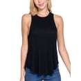 thumbnail image 1 of FashionMille Women's Casual Basic Loose Fit Sleeveless Crew Neck Soft Tank Top, 1 of 5