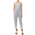 thumbnail image 1 of FashionMille Women's Casual Sleeveless Soft French Terry Casual Stretchy Summer Tank Long Romper Jumpsuit, 1 of 4