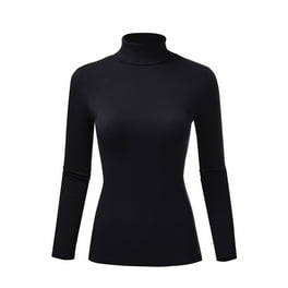 Black turtleneck sweater walmart best sale