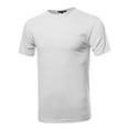 thumbnail image 1 of FashionOutfit Men's Basic Crew Neck Short Sleeve Cotton T-shirt, 1 of 3