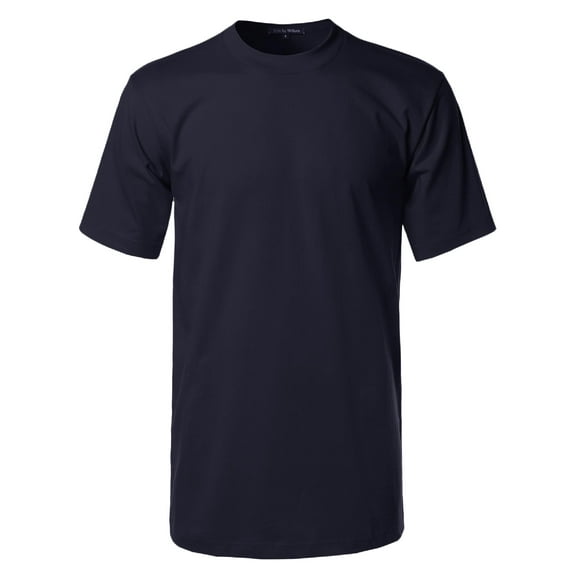 FashionOutfit Men's Basic Men's Short Sleeves Heavy T-shirt