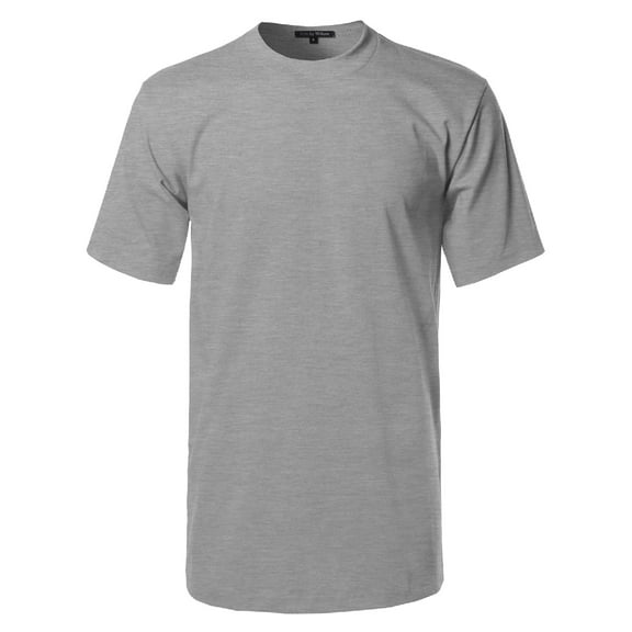 FashionOutfit Men's Basic Men's Short Sleeves Heavy T-shirt