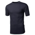thumbnail image 1 of FashionOutfit Men's Basic Solid Various Color Crew Neck Short Sleeves Tee, 1 of 3
