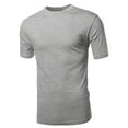 thumbnail image 1 of FashionOutfit Men's Basic Solid Various Color Crew Neck Short Sleeves Tee, 1 of 3
