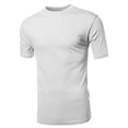 thumbnail image 1 of FashionOutfit Men's Basic Solid Various Color Crew Neck Short Sleeves Tee, 1 of 1