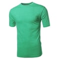 thumbnail image 1 of FashionOutfit Men's Basic Solid Various Color Crew Neck Short Sleeves Tee, 1 of 3