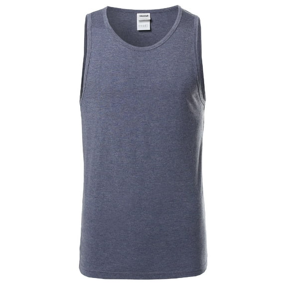 FashionOutfit Men's Basic Solid Various Color Tank Top