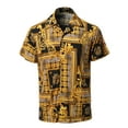 thumbnail image 1 of FashionOutfit Men's Casual Printed Hawaiian Style Short Sleeves Shirt, 1 of 1