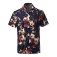 thumbnail image 1 of FashionOutfit Men's Casual Printed Hawaiian Style Short Sleeves Shirt, 1 of 1