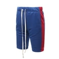 thumbnail image 1 of FashionOutfit Men's Casual Side Panel Drawstring Side Pockets Short Length Track Pants, 1 of 1