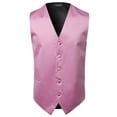 thumbnail image 1 of FashionOutfit Men's Classic Solid Suit Vest in Various Colors, 1 of 5