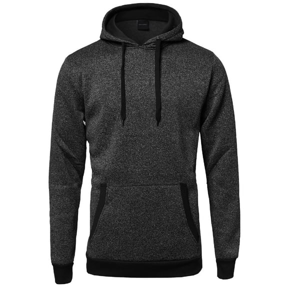 FashionOutfit Men's Fine Quality Plush Fleece Lined Pullover