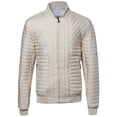 thumbnail image 1 of FashionOutfit Men's Geometrical Patterned Bomber Jacket, 1 of 3