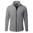 thumbnail image 1 of FashionOutfit Men's Lightweight Windproof Bomber Jackets Outdoor Golf Windbreaker Front-Zip Jacket, 1 of 1