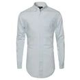 thumbnail image 1 of FashionOutfit Men's Long Sleeve Button Down Shirt, 1 of 3