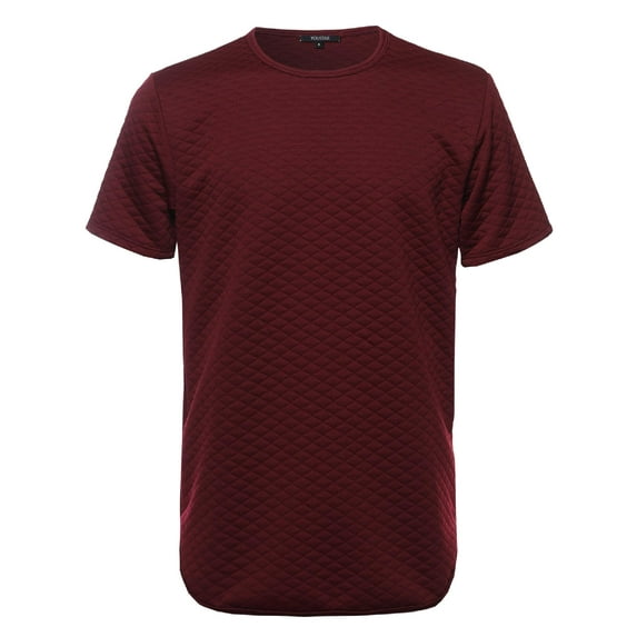 FashionOutfit Men's Padded Short Sleeve Tee Shirt