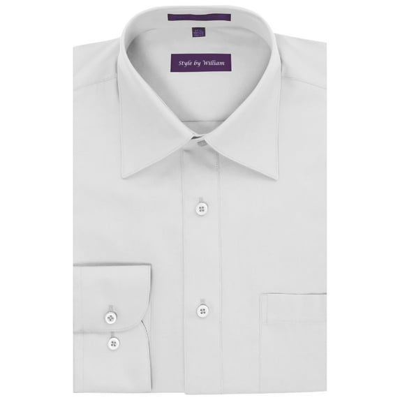 FashionOutfit Men's Regular Fit Dress Shirt