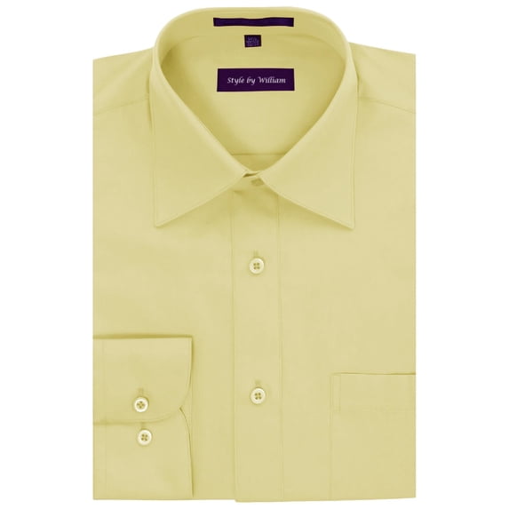 FashionOutfit Men's Regular Fit Dress Shirt