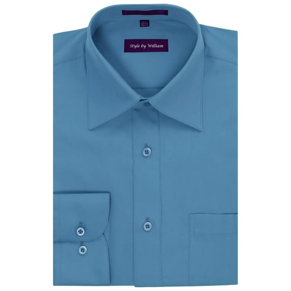 FashionOutfit Men's Regular Fit Dress Shirt