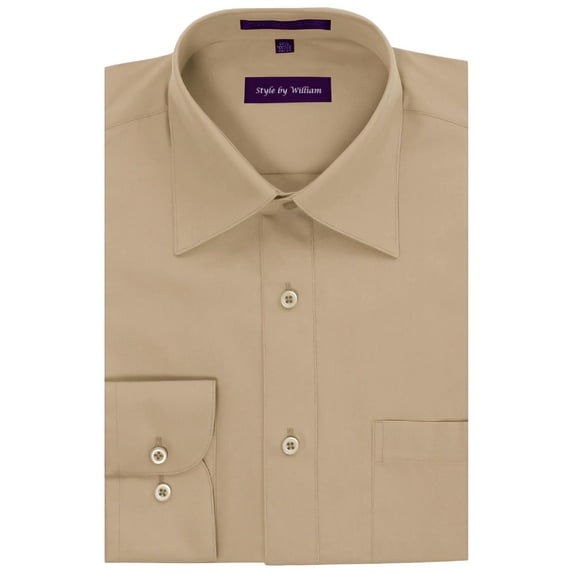 FashionOutfit Men's Regular Fit Dress Shirt