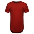 thumbnail image 1 of FashionOutfit Men's Short Sleeve Long Length Tee, 1 of 3
