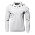 thumbnail image 1 of FashionOutfit Men's Thermal Hooded Long Sleeve T-Shirt, 1 of 4