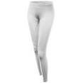 thumbnail image 1 of FashionOutfit Women's Basic Solid Seamless Ankle Leggings, 1 of 3