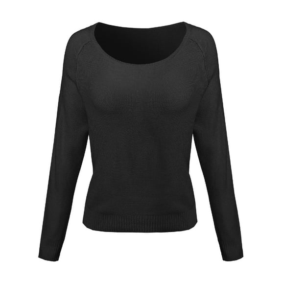 FashionOutfit Women's Casual Dolmasn Sleeve Urban Style Sweater
