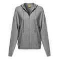 thumbnail image 1 of FashionOutfit Women's Casual Solid Loose Fit Drop Shoulder Long Sleeve Sweatshirt, 1 of 4