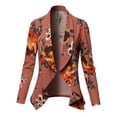 thumbnail image 1 of FashionOutfit Women's Casual Work Office Open Front Style Long Sleeves Blazer Jacket - Made in USA, 1 of 1