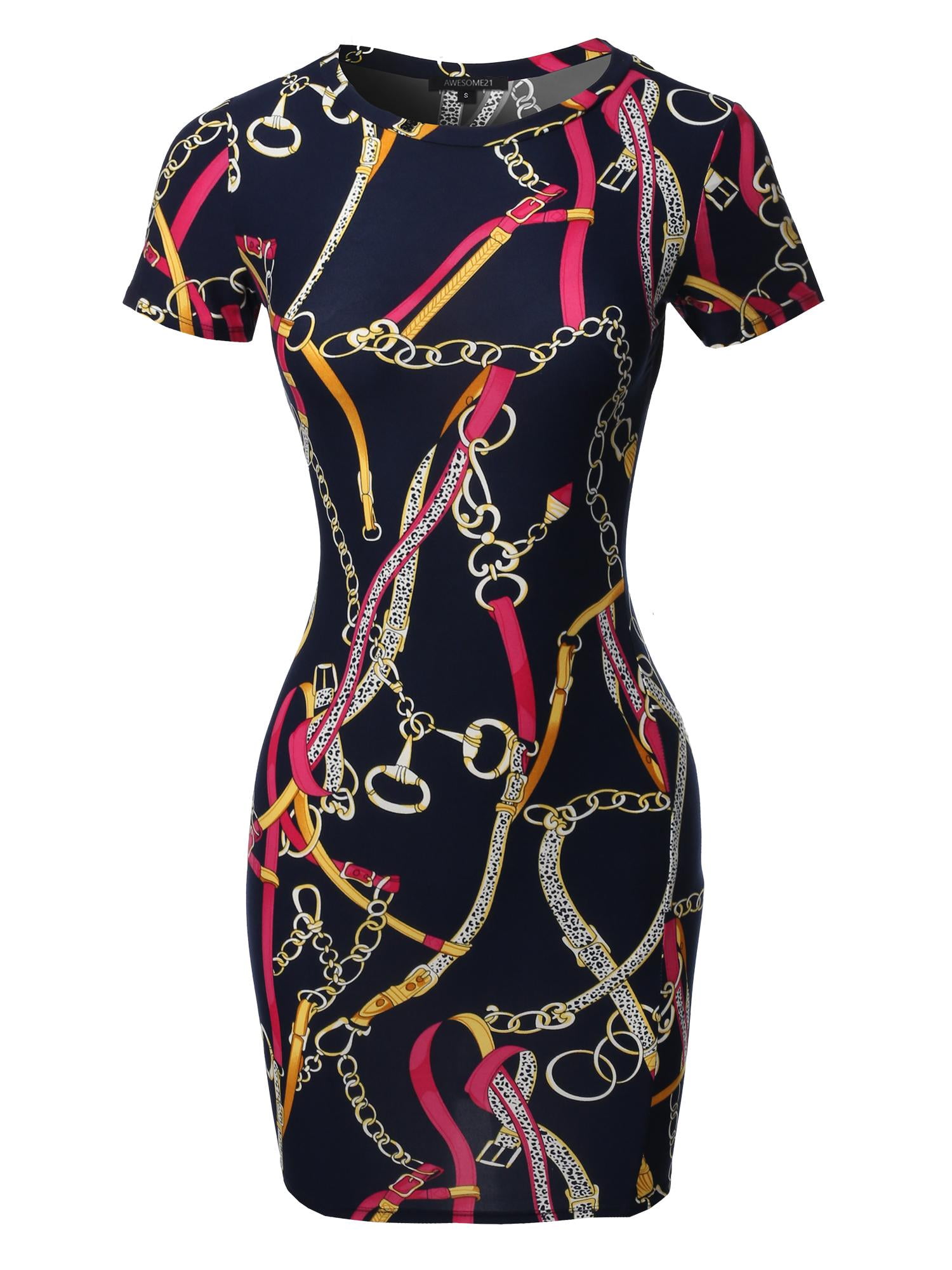 knee length dresses for ladies Black Thermal Body Heat Print Strappy Mini Dress