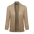 thumbnail image 1 of FashionOutfit Women's Classic Stylish Comfortable Open Front Draped Cardigan, 1 of 3