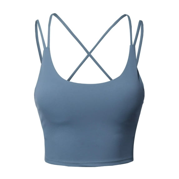 FashionOutfit Women's Daily Sports Bras-Padded High Impact Support Workout Top