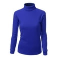 thumbnail image 1 of FashionOutfit Women's Double Long Sleeve Layer Turtleneck T-Shirt, 1 of 4