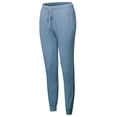 thumbnail image 1 of FashionOutfit Women's Liight-weight French Terry Activewear Jogger Track Cuff Running Sweatpants, 1 of 1