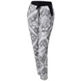 thumbnail image 1 of FashionOutfit Women's Paisley Pattern Draped Harem Pants, 1 of 3