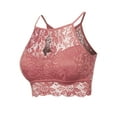 thumbnail image 1 of FashionOutfit Women's Sexy Lace High Neck Bralette Top, 1 of 1