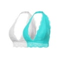 thumbnail image 1 of FashionOutfit Women's Solid Lace Cami Halter Neck Bralette, 1 of 1