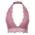 thumbnail image 1 of FashionOutfit Women's Solid Lace Cami Halter Neck Bralette, 1 of 1
