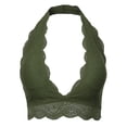 thumbnail image 1 of FashionOutfit Women's Solid Lace Cami Halter Neck Bralette, 1 of 1
