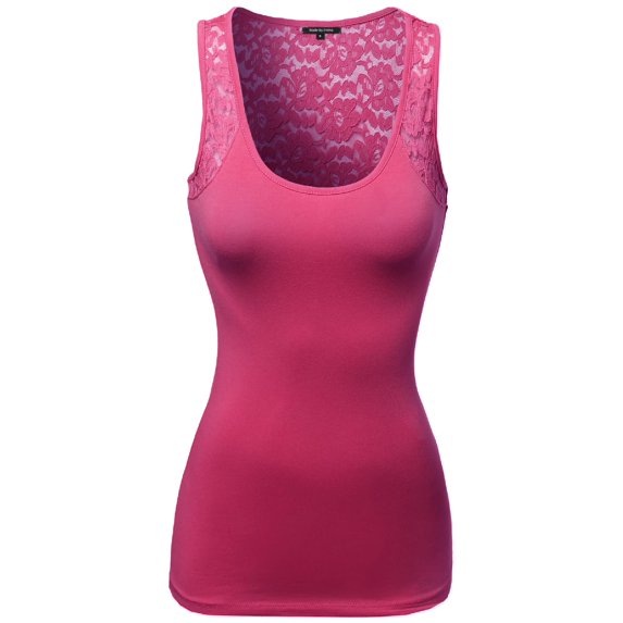 FashionOutfit Women's Super Strech Soft Cotton Sleeveless Tank tops