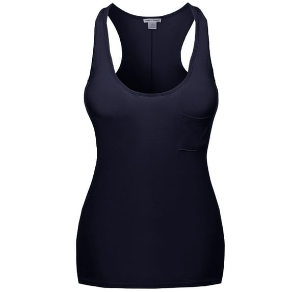 FashionOutfit Women's Super Strech Soft Cotton Spandex Sleeveless Tank tops