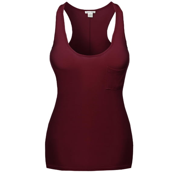 FashionOutfit Women's Super Strech Soft Cotton Spandex Sleeveless Tank tops