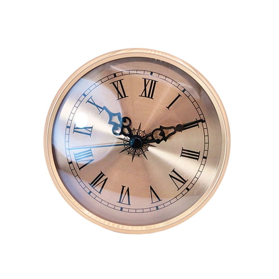 Fashionable 108mm Retro Metal Clock Face With Smooth Motion And Traditional Numerals