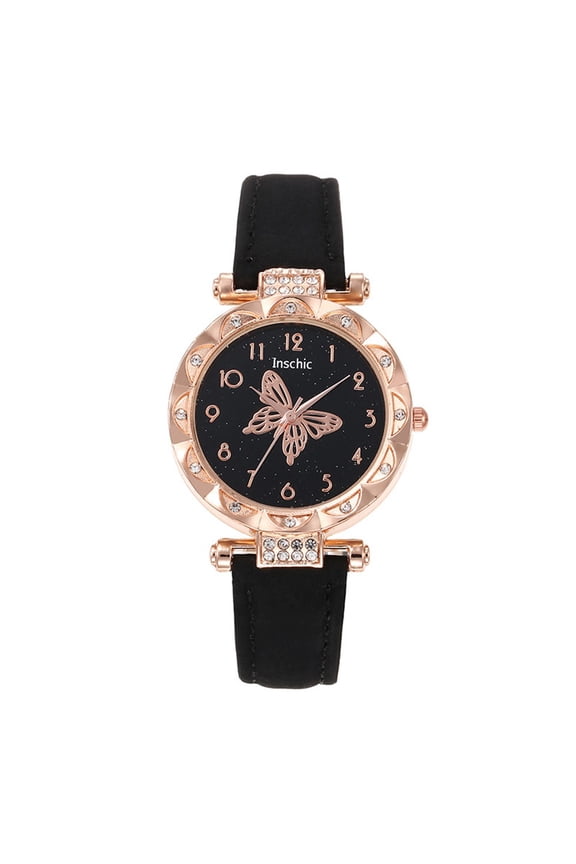 Fashionable And Minimalist Butterfly Digital Belt Watch